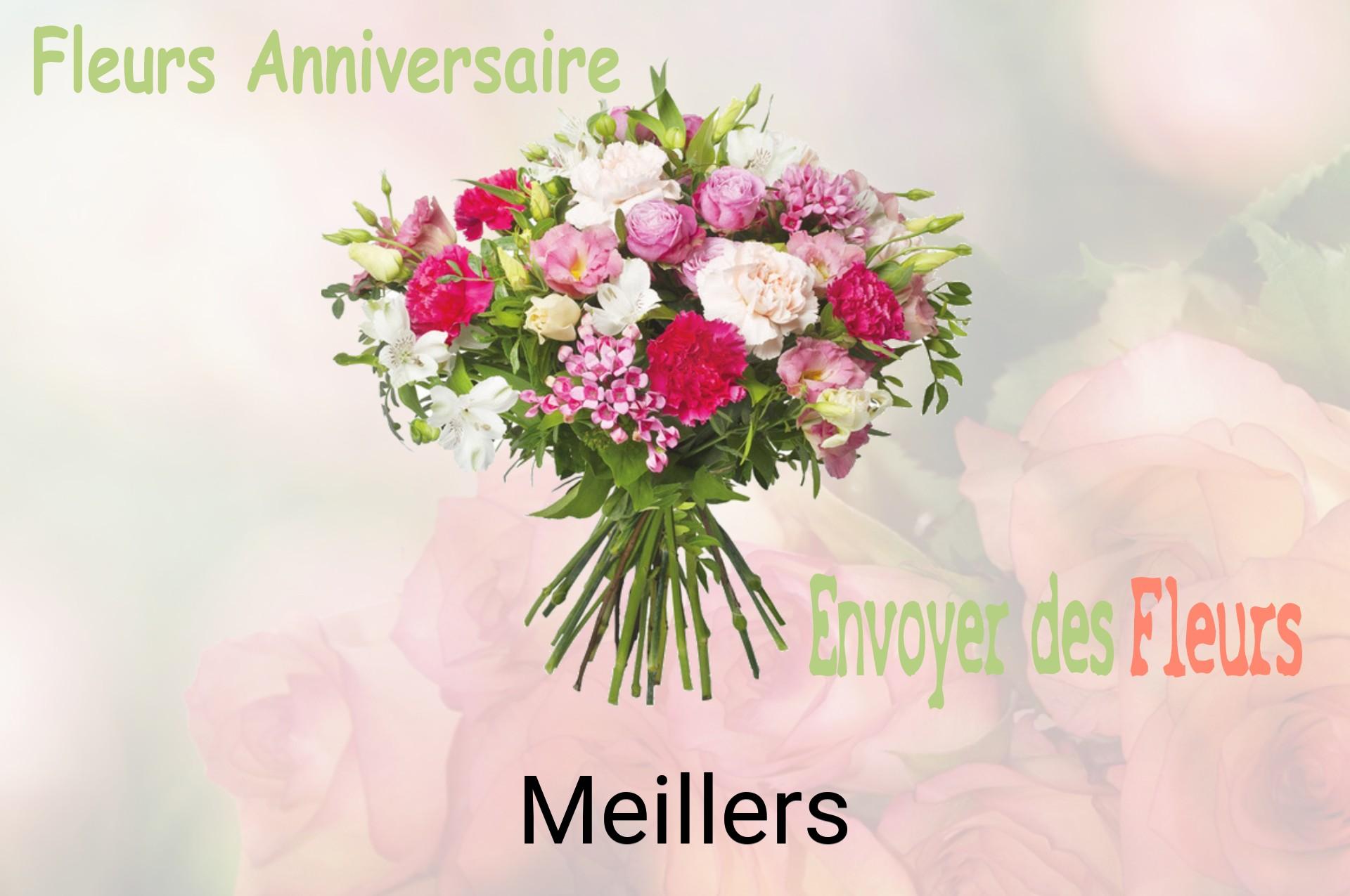 Bouquet de fleurs d’anniversaire livré à Meillers